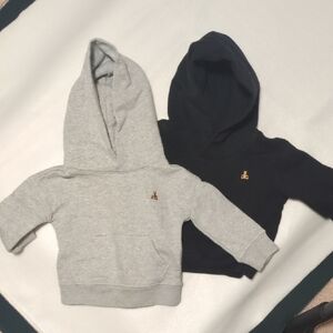 GAP Kids Gray and Black Hoodies